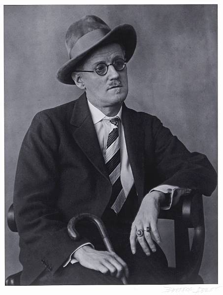 Appraisal: Berenice Abbott American - James Joyce Gelatin silver print printed