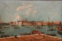 Appraisal: Continental School Early th Century Venice a view in the