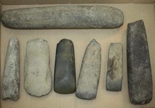 Appraisal: Grand Isle County Vermont ground stone implements- pcs length -