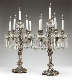 Appraisal: Pair of Louis XV Circa - each marked to base