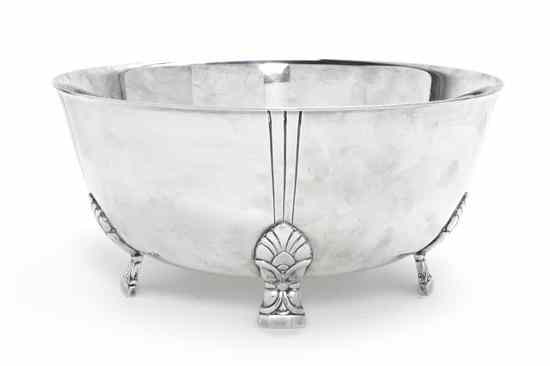 Appraisal: An American Sterling Silver Center Bowl Tiffany Co of circular