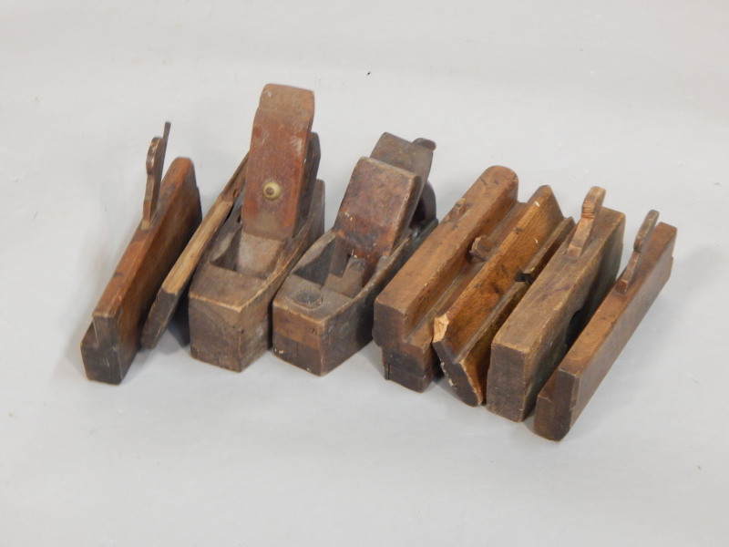 Appraisal: Various wooden block planes and other wooden planes etc