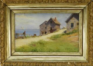 Appraisal: FINE Herbert Cyrus Farnum Gloucester Mass Painting RHODE ISLAND -