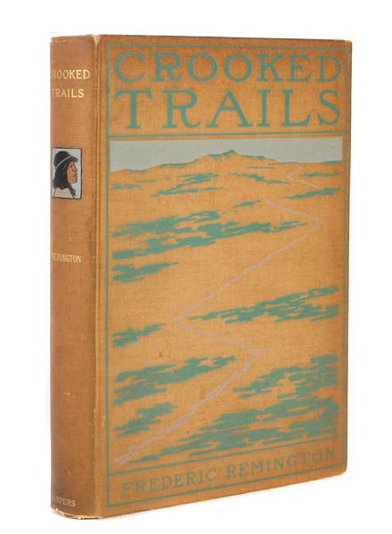 Appraisal: Property of Jay Snider Crooked Trails NY Original pictorial cloth