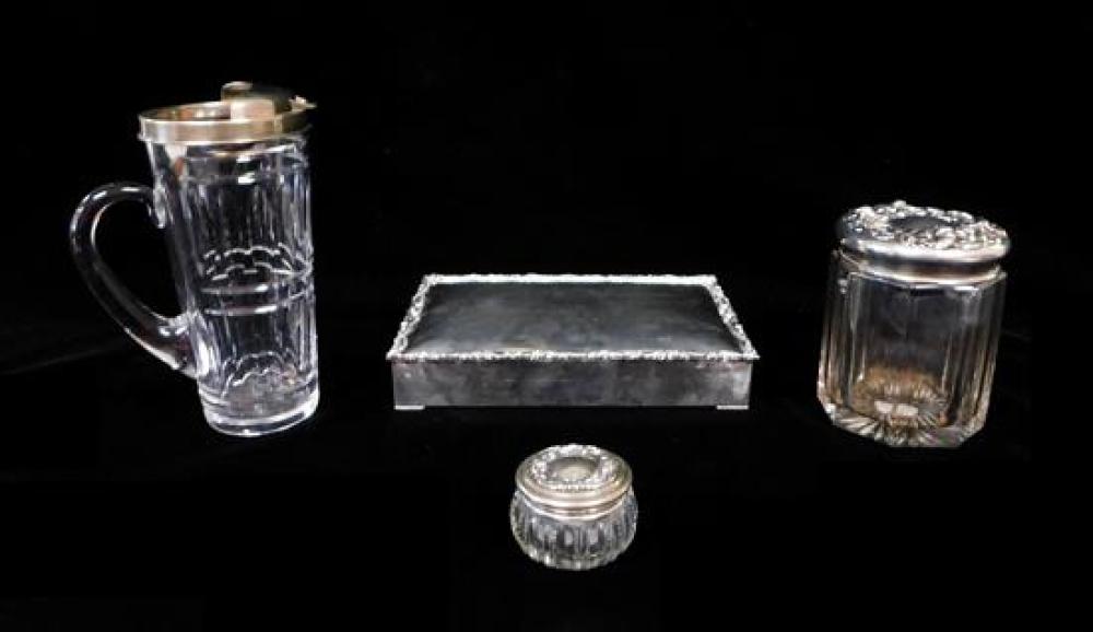 Appraisal: STERLING Tiffany Co etc four pieces with non-silver parts details