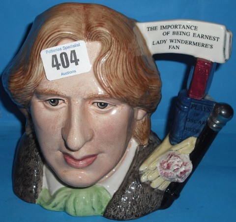 Appraisal: Royal Doulton large Character Jug Oscar Wilde D Jug of