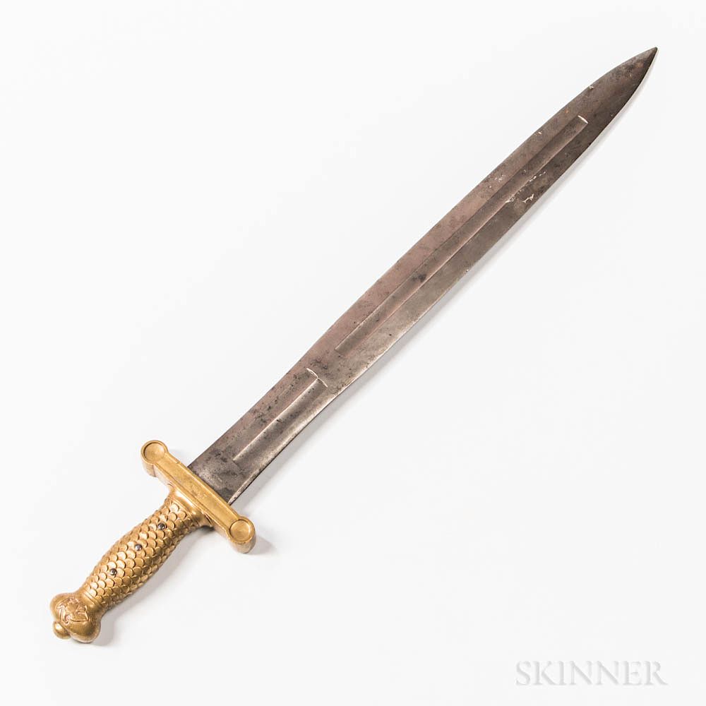 Appraisal: U S Model Foot Artillery Sword U S Model Foot