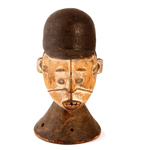 Appraisal: An Ibibio helmet mask height in