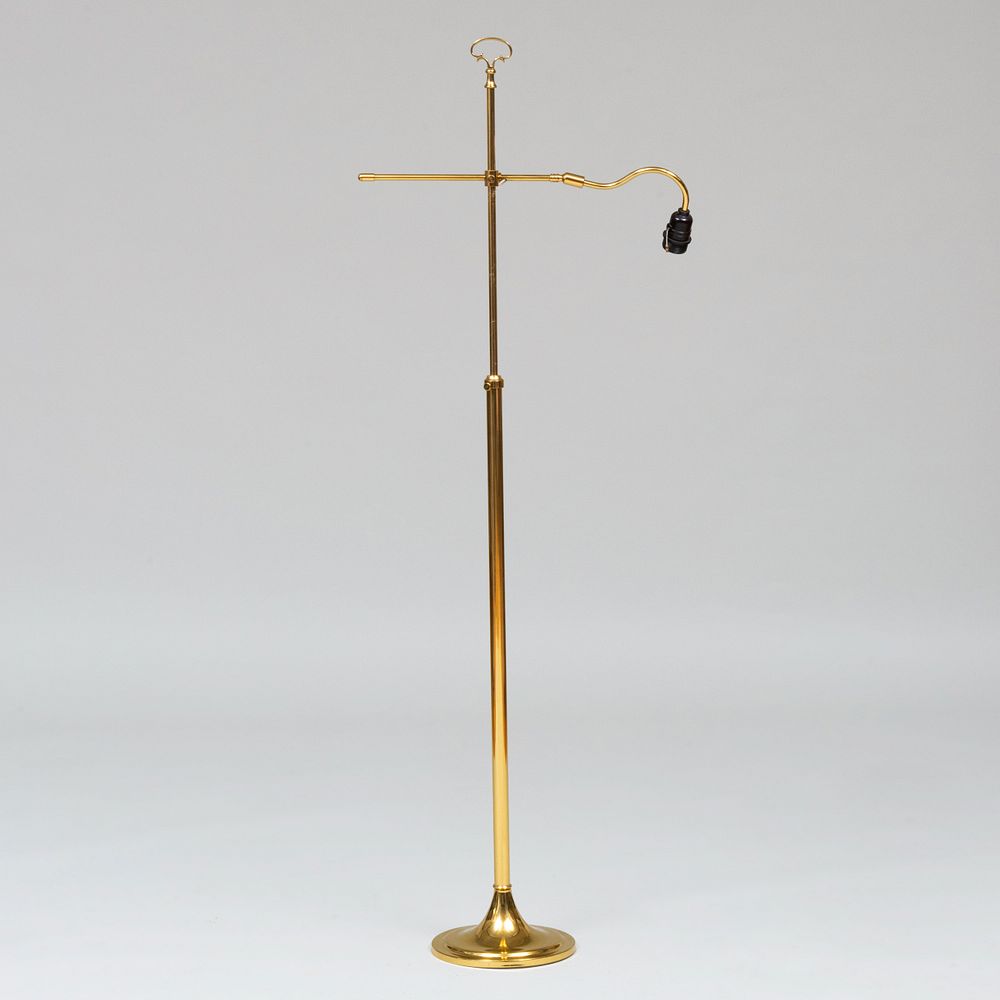 Appraisal: Modern Brass Floor Lamp x x in The Estate of