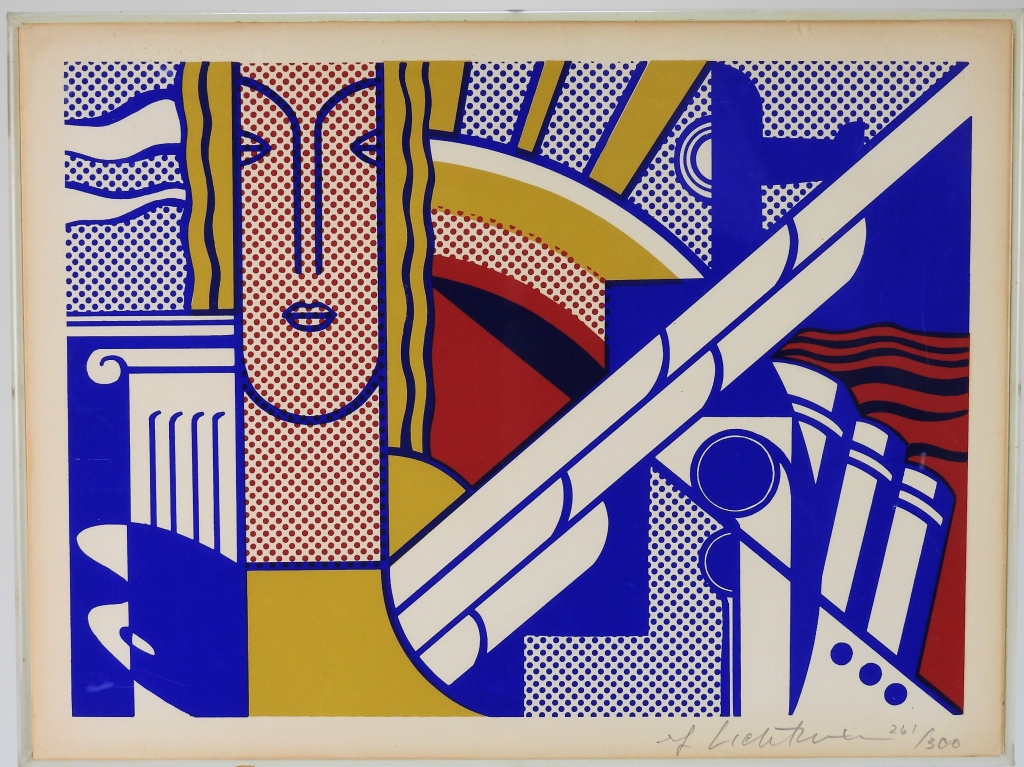 Appraisal: ROY LICHTENSTEIN MODERN ART POSTER SCREENPRINT New York - Titled