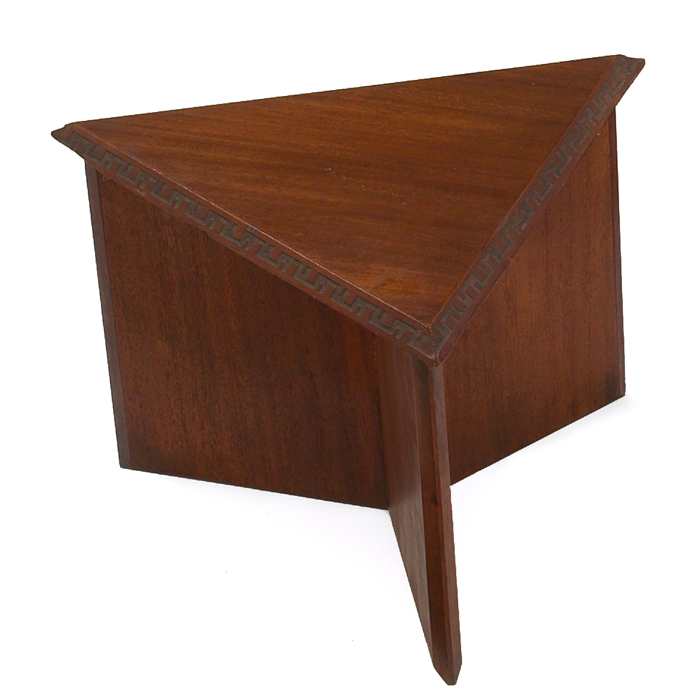 Appraisal: Frank Lloyd Wright table Heritage Henredon