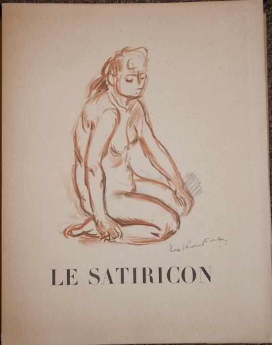 Appraisal: Fine Press Illustrated Petronius ''Le Satiricon '' trans by L