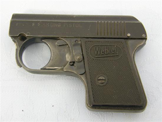 Appraisal: Webley starting pistol with box and instructions length