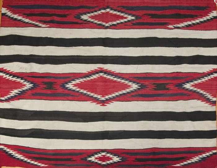 Appraisal: NAVAJO WOOL RUG ft in x ft in