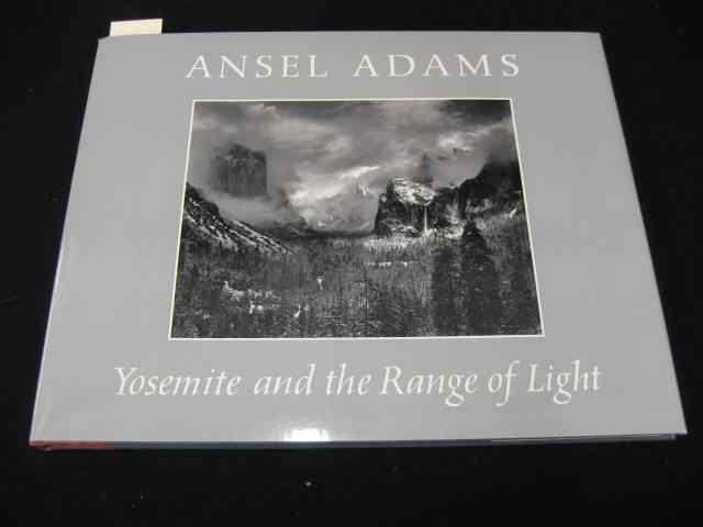 Appraisal: Ansel Adams Autographed Book ''Yosemite and the Range of Light''