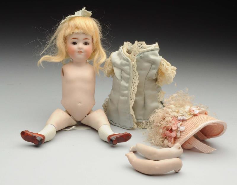 Appraisal: Precious All-Bisque Character Doll German possibly by J D Kestner