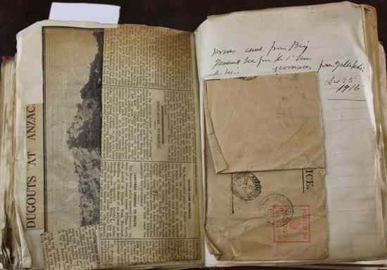 Appraisal: Lady May Lamington Five World War I diaries - profusely