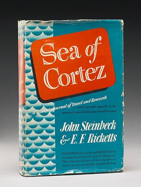 Appraisal: STEINBECK JOHN amp RICKETTS EDWARD F Sea of Cortez A