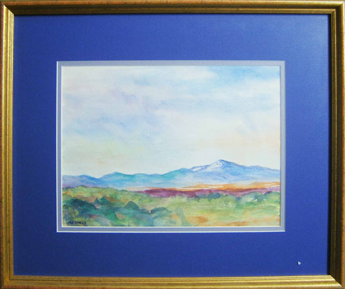 Appraisal: Martha Yeager American th c two watercolor works x and