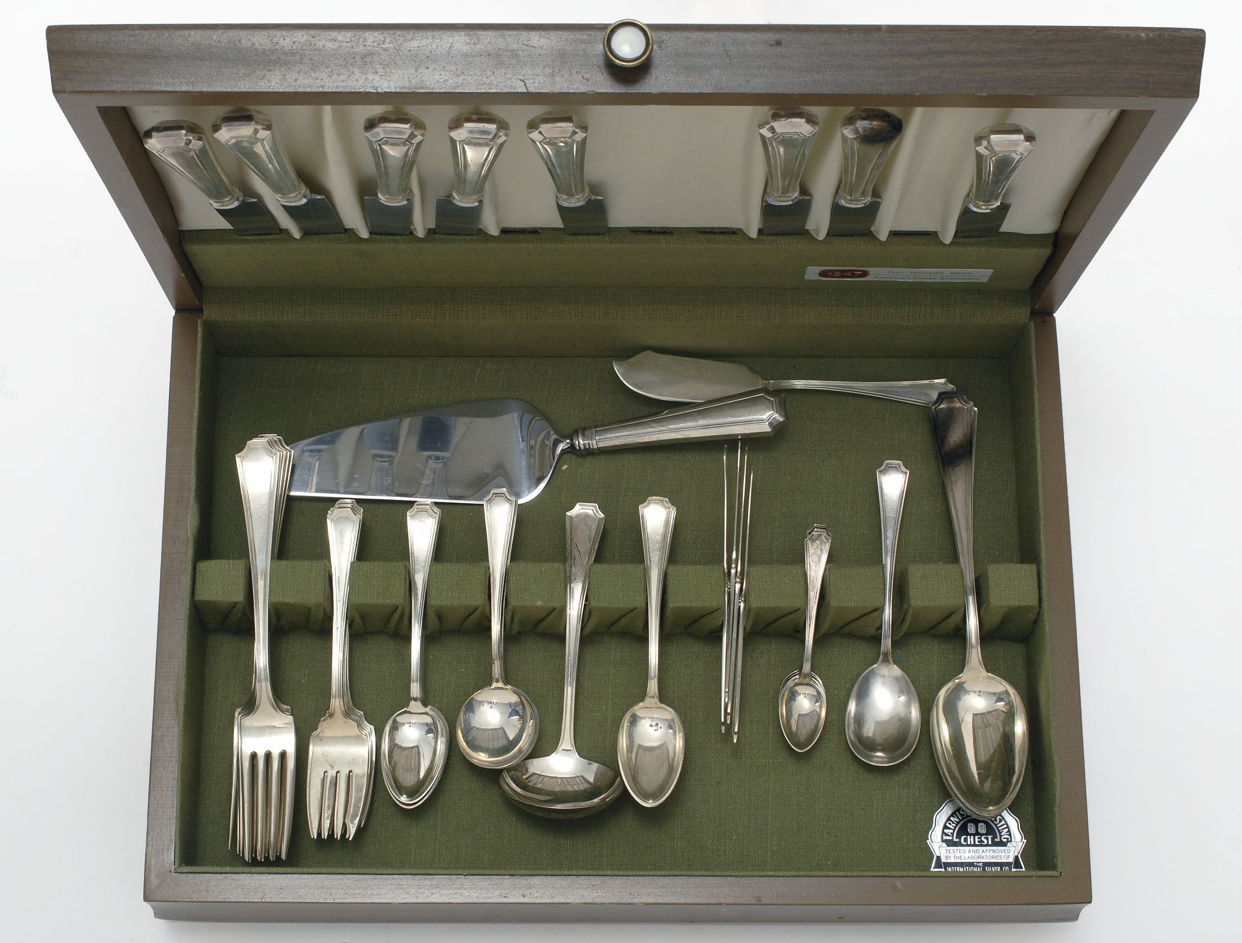 Appraisal: CASED STERLING SILVER FLATWARE SET BY DURGIN DIV OF GORHAM