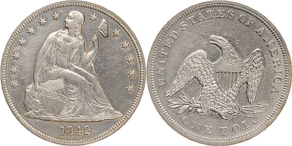 Appraisal: Details of AU Corroded-Cleaned ANACS Bright silver-white on both sides