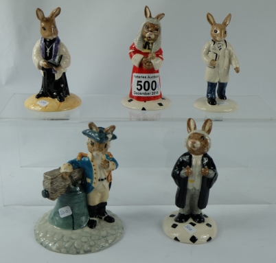 Appraisal: A collection of Royal Doulton Bunnykins to include Liberty Bell