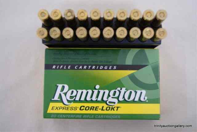 Appraisal: Remington Express Rem Rifle AmmunitionFull box of Remington Express Remington