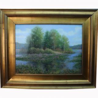 Appraisal: Island Pond Robert Collier th C Robert Collier is an