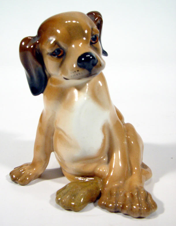 Appraisal: Hand painted Royal Doulton puppy dog HN factory marks to