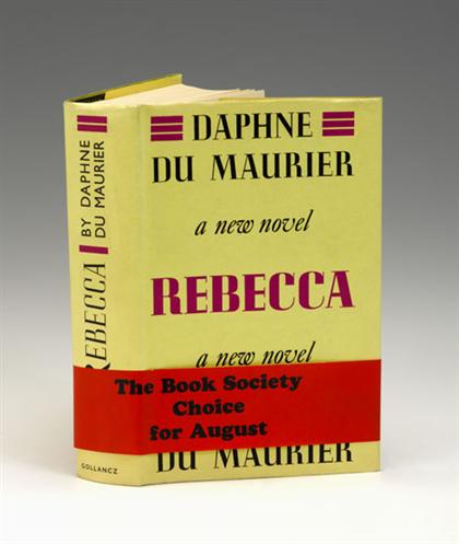 Appraisal: vol Du Maurier Daphne Rebecca London Victor Gollanz First edition