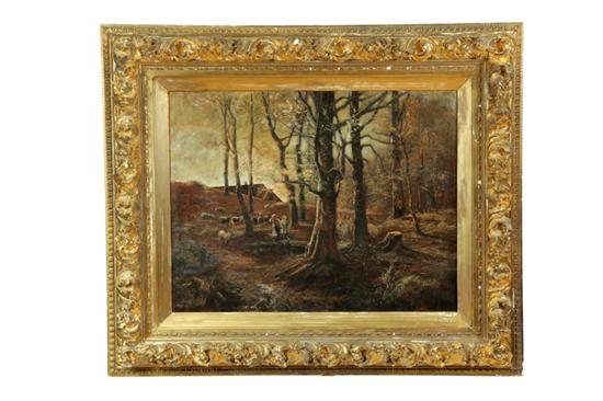 Appraisal: LANDSCAPE EUROPEAN SCHOOL ND HALF- TH CENTURY Oil on canvas