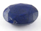 Appraisal: A loose polished sapphire over carats x cm Vat will