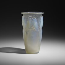 Appraisal: Ren Lalique CEYLAN VASE France c opalescent glass h dia