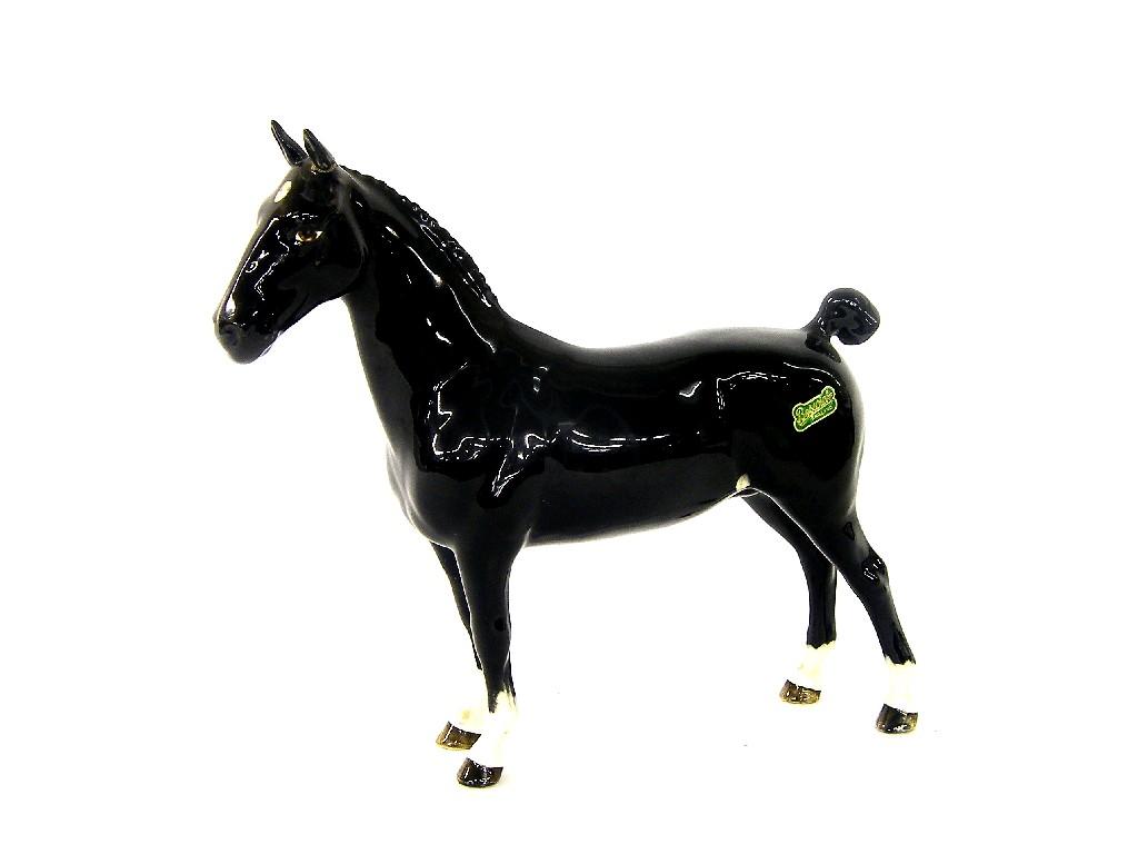 Appraisal: Beswick Hackney horse 'Ch Black Magic' model no high ear