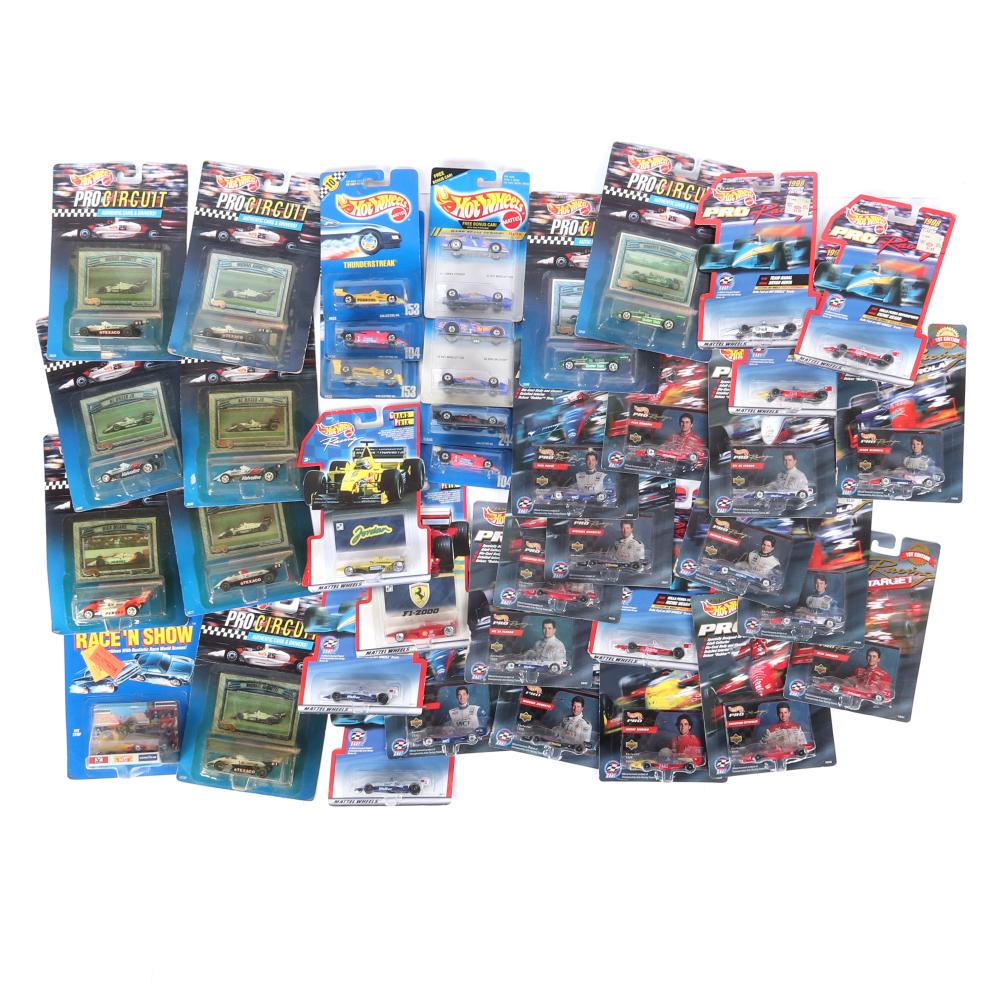 Appraisal: LOT OF HOT WHEELS SCALE RACE CARSLot of Hot Wheels