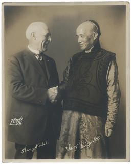 Appraisal: Portrait of Kellar and Ching Ling Foo Kellar Harry and