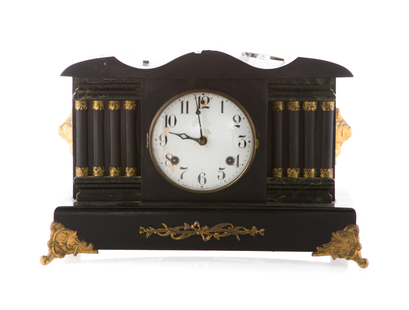 Appraisal: Wood case mantel clock