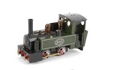 Appraisal: Mamod O Gauge - - Tank Loco green and black