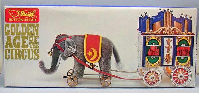 Appraisal: MIB Golden Age of The Circus Elephant and Calliope Style