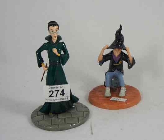 Appraisal: Royal Doulton Harry Potter Figures Ron Follows the Weasley Family