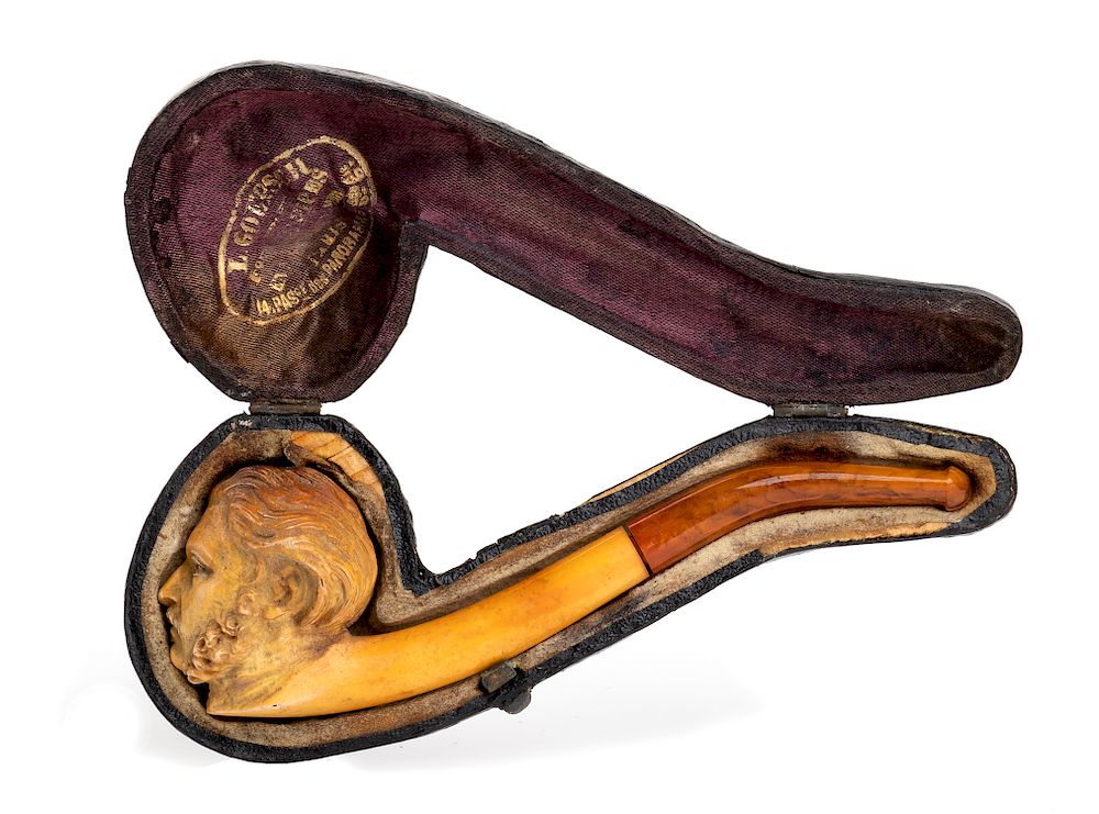 Appraisal: Meerschaum pipe - England late th early th Century Meerschaum