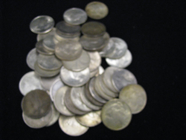 Appraisal: Lot of Peace Silver Dollars to