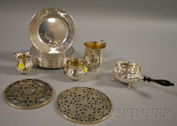 Appraisal: Group of Sterling Tableware set of twelve Reed Barton side