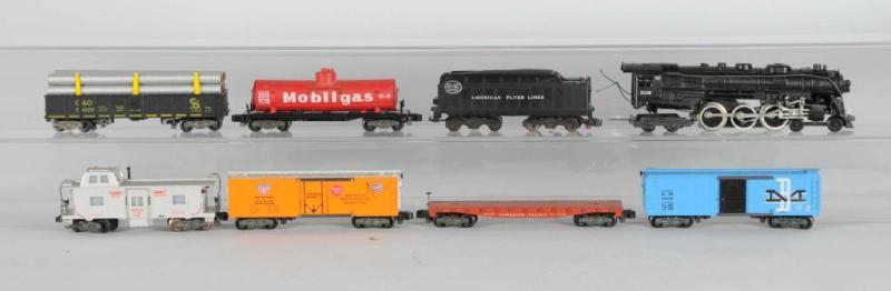 Appraisal: American Flyer S-Gauge Nighthawk Freight Set Description Includes original box