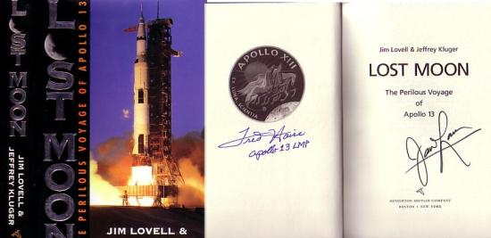 Appraisal: LOVELL JAMES Lost Moon A detailed account of the Apollo