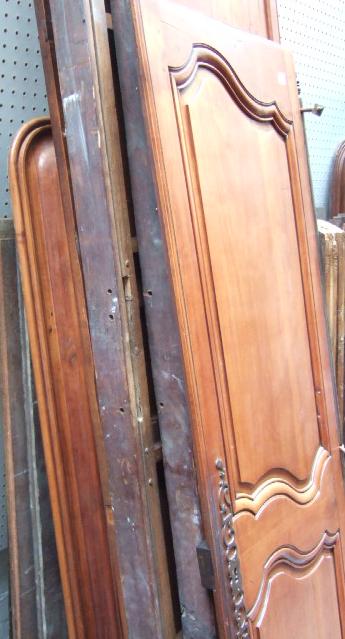 Appraisal: A late th century early th century French walnut two