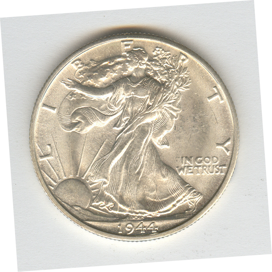 Appraisal: D U S WALKING LIBERTY HALF DOLLAR Great estate coin