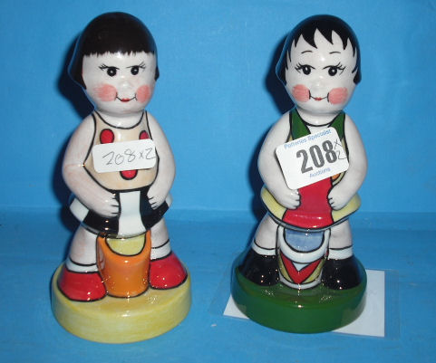 Appraisal: Pair Lorna Bailey figures of Jack and Jill limited edition