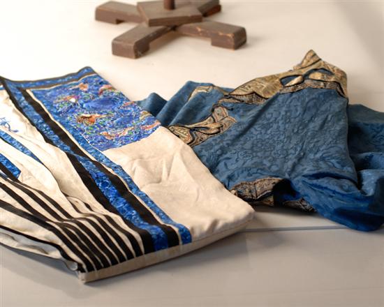 Appraisal: Two Pieces of L th E th C Chinese Clothing