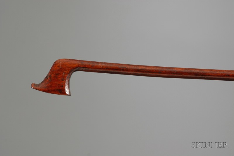 Appraisal: French Baroque Violoncello Bow c the frog and button by